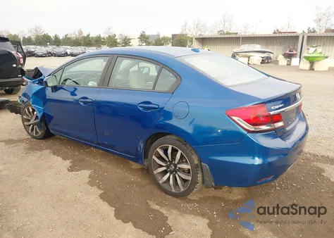 2015 Honda Civic Ex-L z USA, uszkodzony, nr VIN 19XFB2F91FE240969